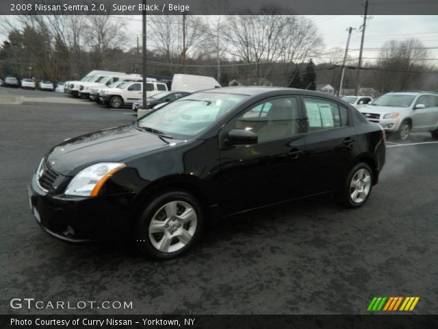 2008 Nissan Sentra 2.0 in Super Black