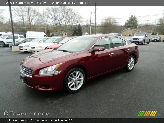 2010 Nissan Maxima 3.5 SV in Tuscan Sun Red