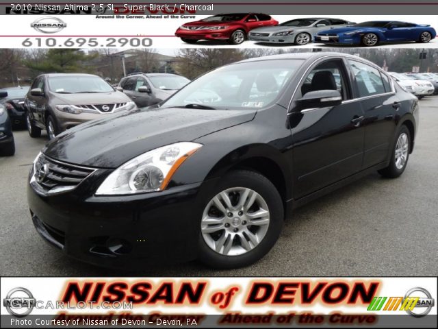 2010 Nissan Altima 2.5 SL in Super Black