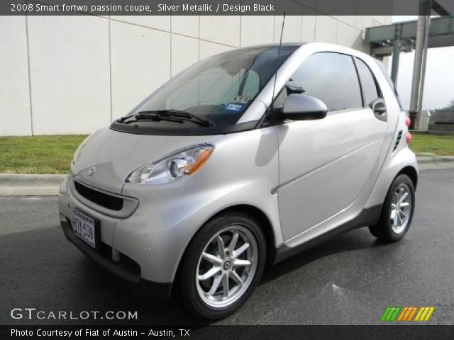 2008 Smart fortwo passion coupe in Silver Metallic