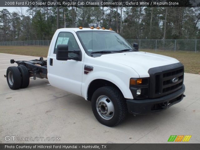 2008 Ford F350 Super Duty XL Regular Cab Chassis Commercial in Oxford White