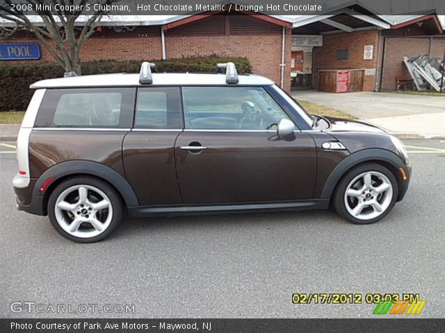 2008 Mini Cooper S Clubman in Hot Chocolate Metallic