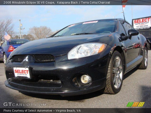 2008 Mitsubishi Eclipse SE V6 Coupe in Kalapana Black