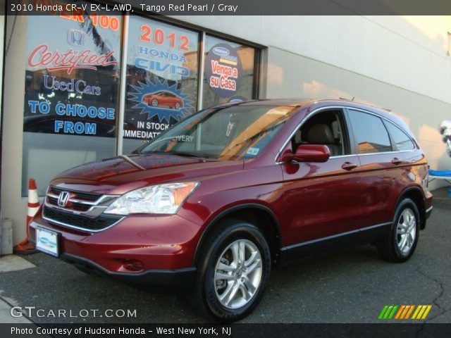 2010 Honda CR-V EX-L AWD in Tango Red Pearl
