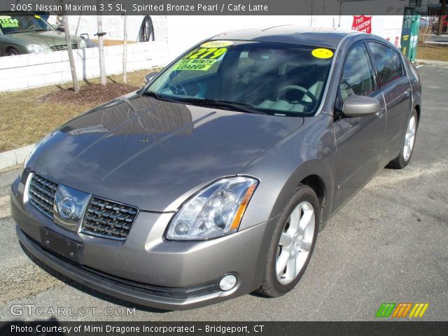 2005 Nissan Maxima 3.5 SL in Spirited Bronze Pearl