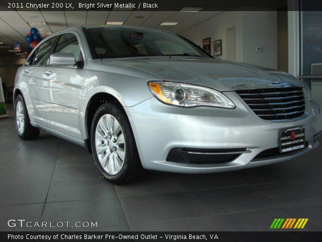 2011 Chrysler 200 LX in Bright Silver Metallic