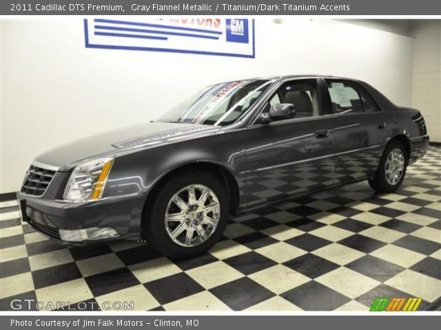 2011 Cadillac DTS Premium in Gray Flannel Metallic