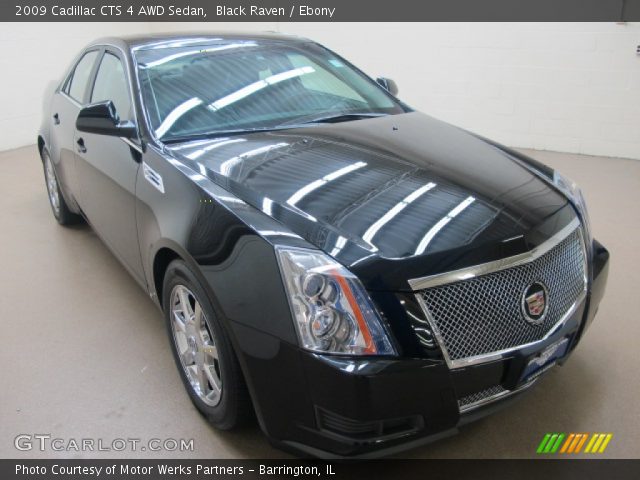 2009 Cadillac CTS 4 AWD Sedan in Black Raven