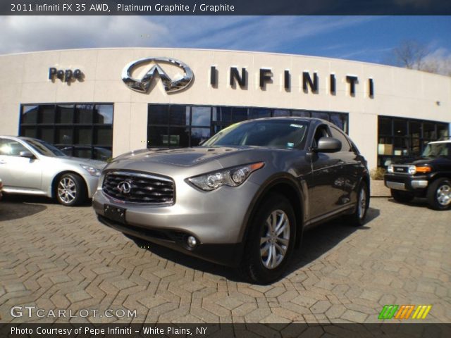 2011 Infiniti FX 35 AWD in Platinum Graphite