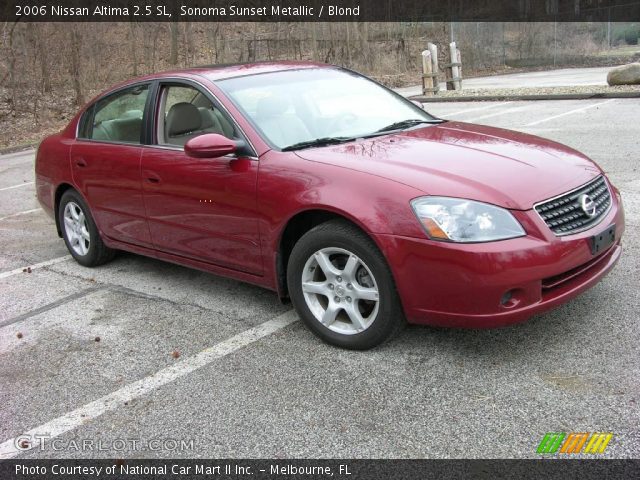 2006 Nissan Altima 2.5 SL in Sonoma Sunset Metallic
