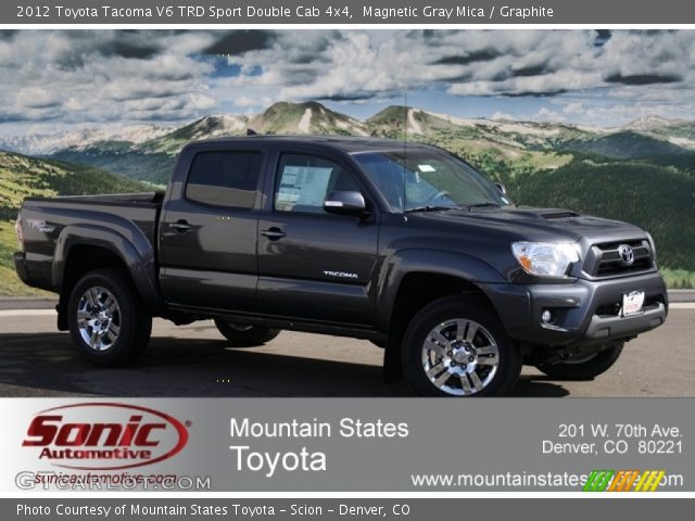 2012 Toyota Tacoma V6 TRD Sport Double Cab 4x4 in Magnetic Gray Mica