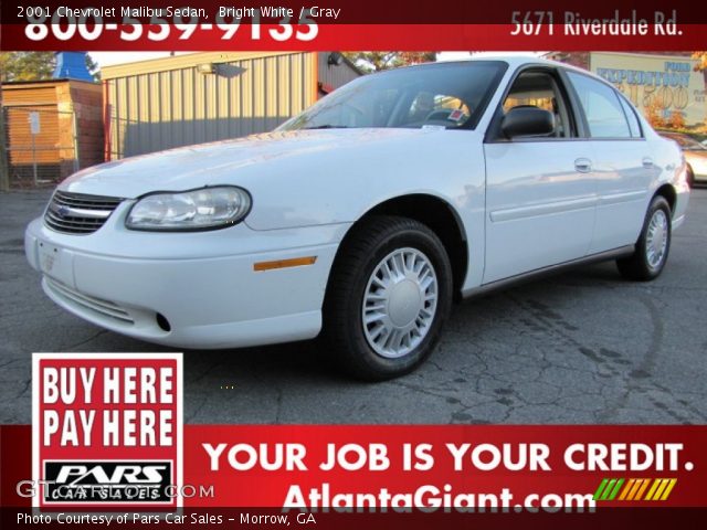 2001 Chevrolet Malibu Sedan in Bright White