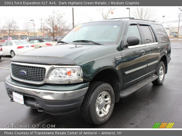 2001 Ford Expedition XLT 4x4 in Dark Highland Green Metallic