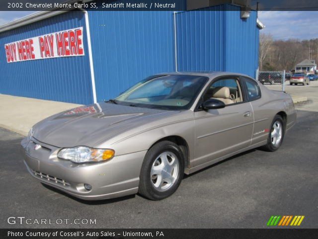2002 Chevrolet Monte Carlo SS in Sandrift Metallic