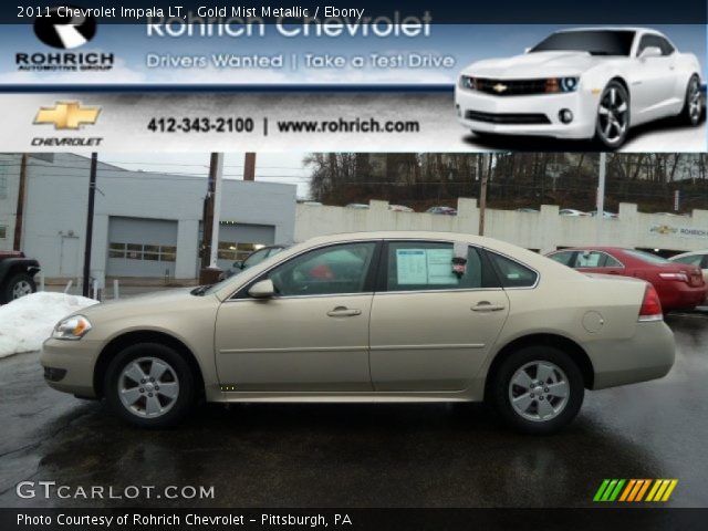 2011 Chevrolet Impala LT in Gold Mist Metallic
