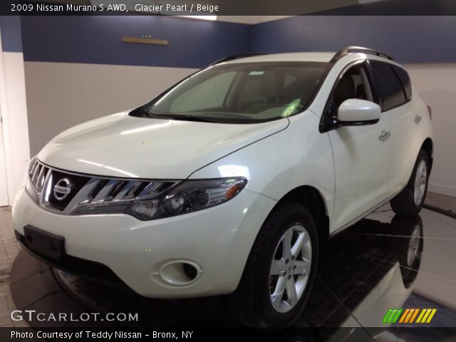 2009 Nissan Murano S AWD in Glacier Pearl
