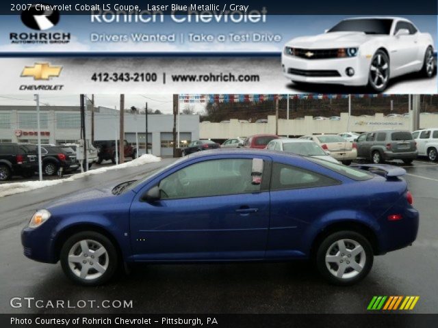 2007 Chevrolet Cobalt LS Coupe in Laser Blue Metallic