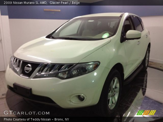 2009 Nissan Murano SL AWD in Glacier Pearl