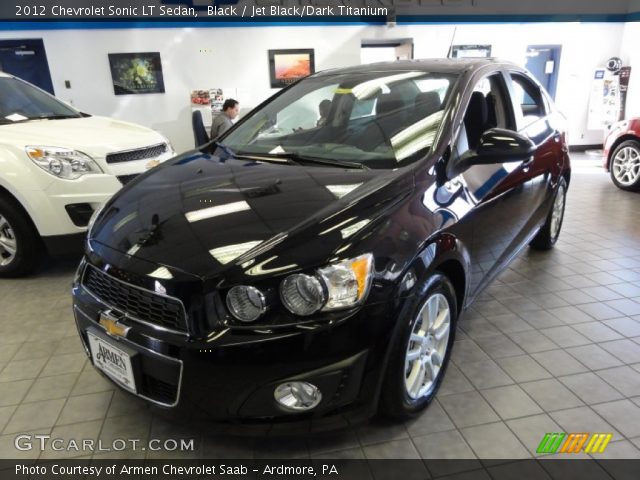 2012 Chevrolet Sonic LT Sedan in Black