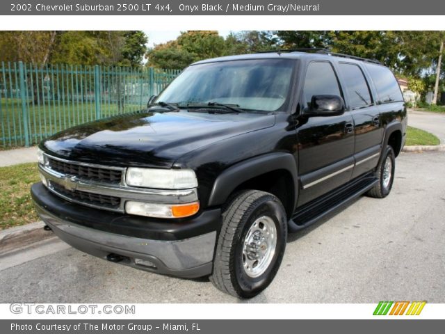 2002 Chevrolet Suburban 2500 LT 4x4 in Onyx Black