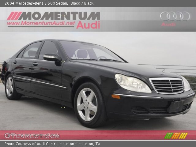 2004 Mercedes-Benz S 500 Sedan in Black