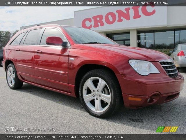 2008 Chrysler Pacifica Touring Signature Series in Inferno Red Crystal Pearlcoat