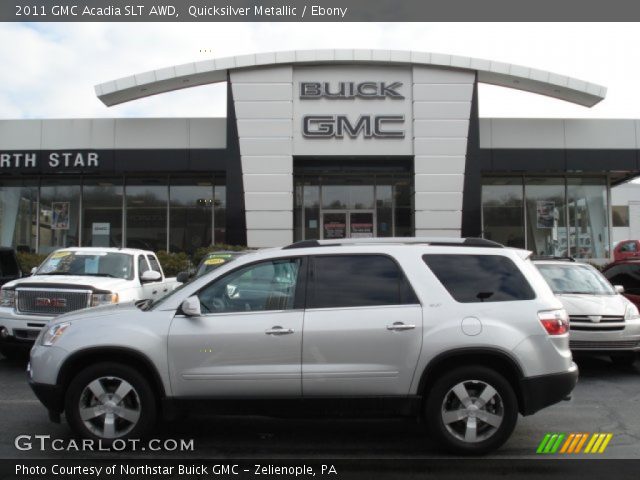 2011 GMC Acadia SLT AWD in Quicksilver Metallic