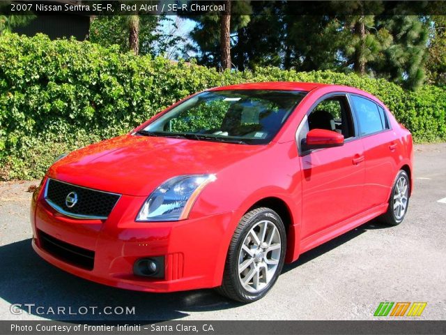 2007 Nissan Sentra SE-R in Red Alert