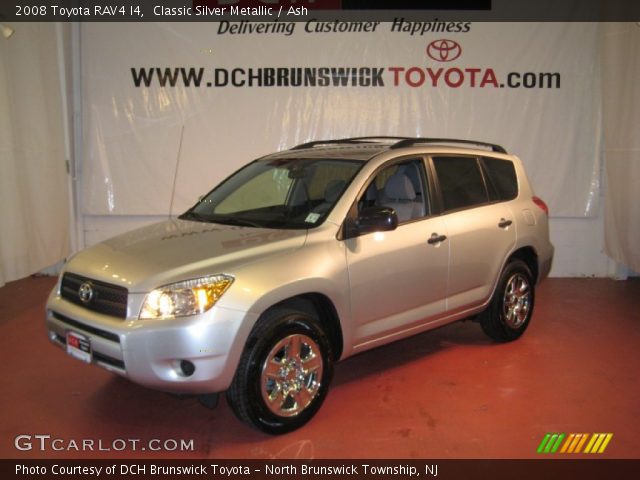 2008 Toyota RAV4 I4 in Classic Silver Metallic