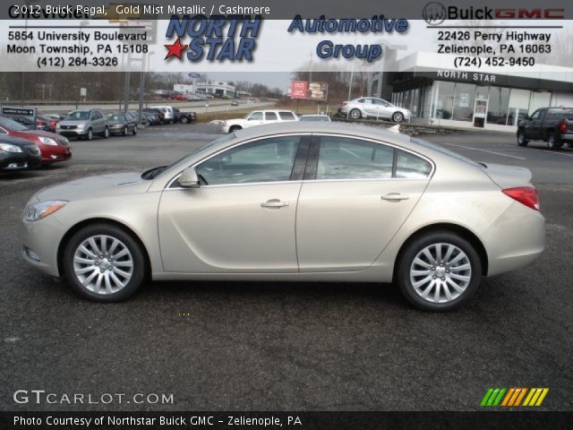 2012 Buick Regal  in Gold Mist Metallic