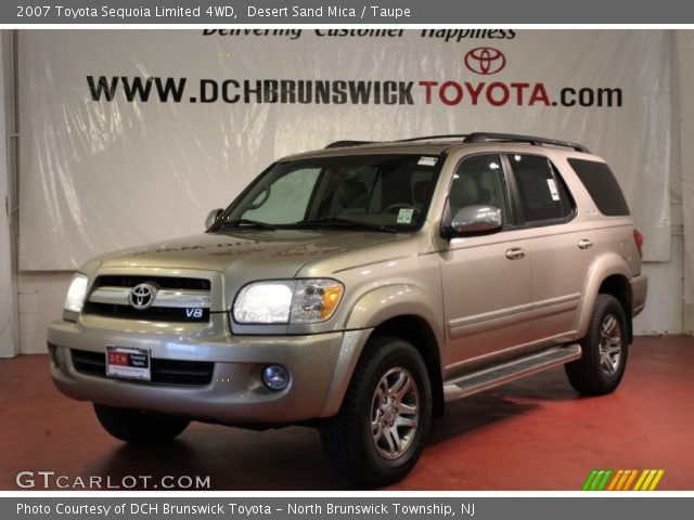 2007 Toyota Sequoia Limited 4WD in Desert Sand Mica