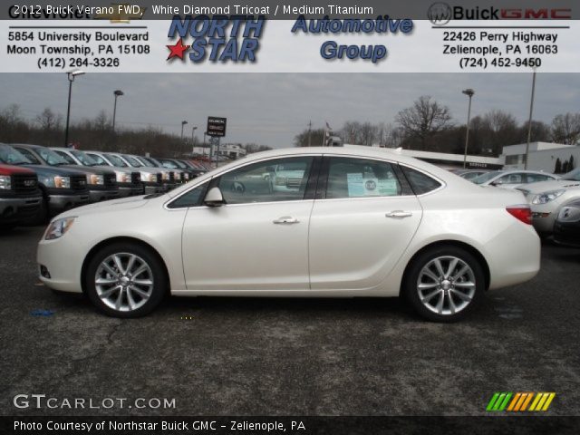 2012 Buick Verano FWD in White Diamond Tricoat