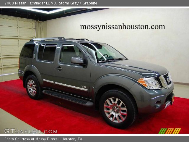 2008 Nissan Pathfinder LE V8 in Storm Gray