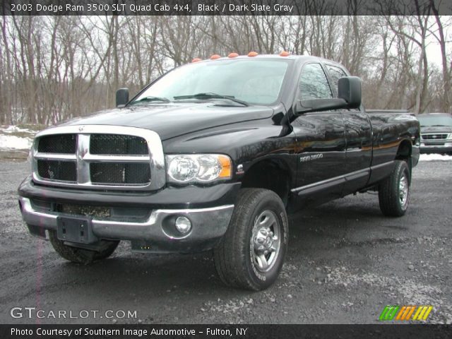 2003 Dodge Ram 3500 SLT Quad Cab 4x4 in Black