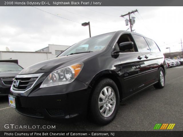 2008 Honda Odyssey EX-L in Nighthawk Black Pearl