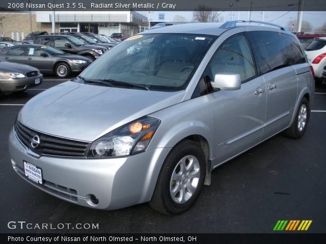 2008 Nissan Quest 3.5 SL in Radiant Silver Metallic