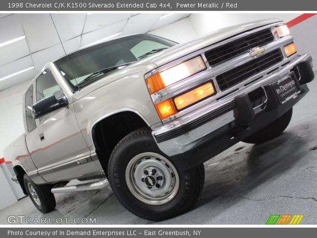 1998 Chevrolet C/K K1500 Silverado Extended Cab 4x4 in Pewter Metallic