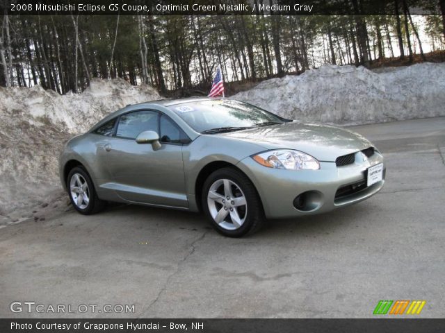 2008 Mitsubishi Eclipse GS Coupe in Optimist Green Metallic