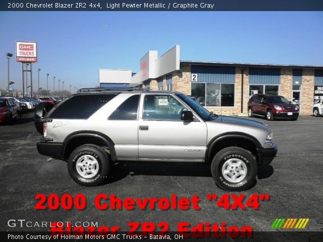 2000 Chevrolet Blazer ZR2 4x4 in Light Pewter Metallic
