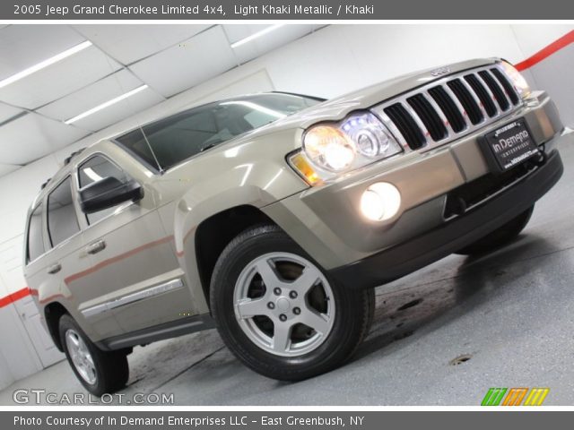 2005 Jeep Grand Cherokee Limited 4x4 in Light Khaki Metallic