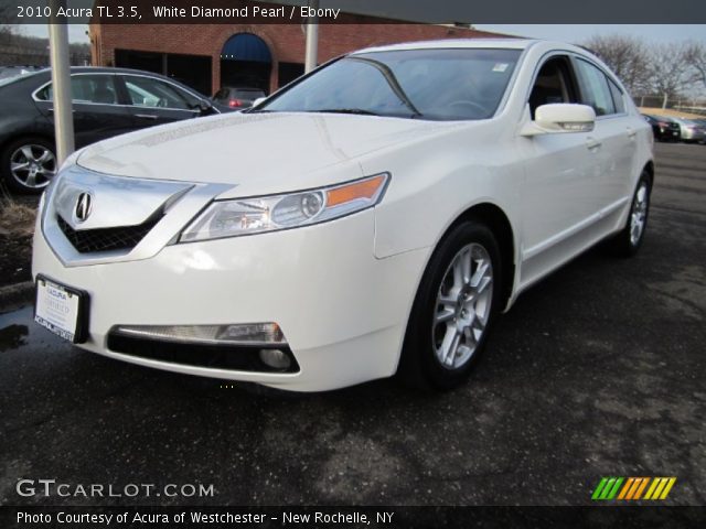 2010 Acura TL 3.5 in White Diamond Pearl