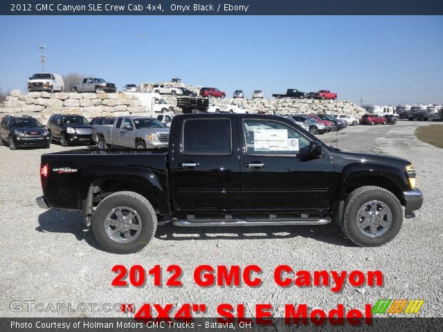 2012 GMC Canyon SLE Crew Cab 4x4 in Onyx Black