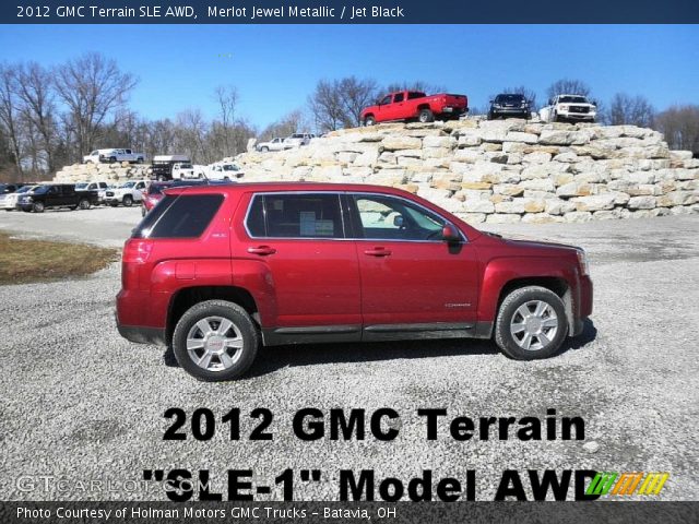 2012 GMC Terrain SLE AWD in Merlot Jewel Metallic