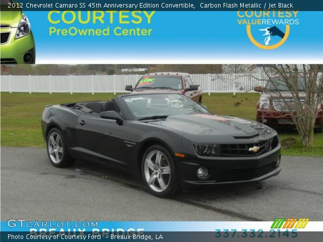 2012 Chevrolet Camaro SS 45th Anniversary Edition Convertible in Carbon Flash Metallic