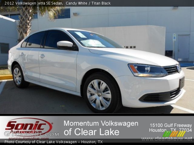2012 Volkswagen Jetta SE Sedan in Candy White