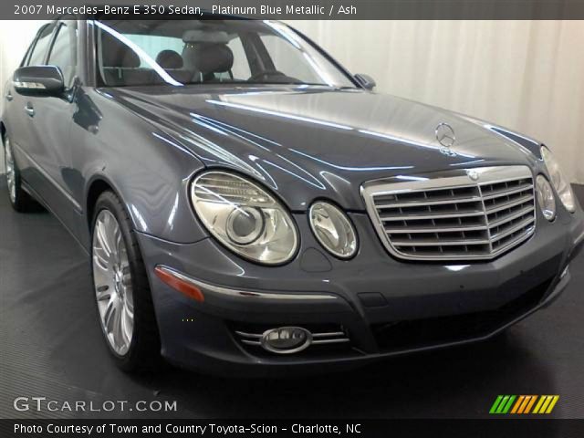 2007 Mercedes-Benz E 350 Sedan in Platinum Blue Metallic