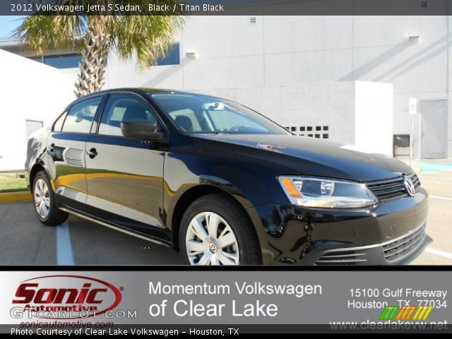 2012 Volkswagen Jetta S Sedan in Black