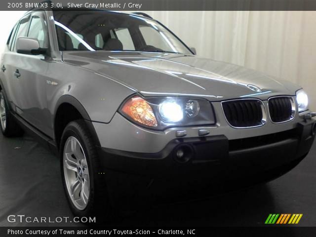 2005 BMW X3 3.0i in Silver Gray Metallic