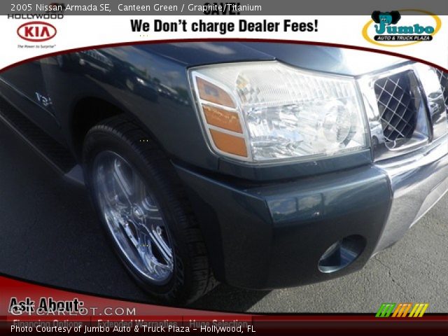 2005 Nissan Armada SE in Canteen Green