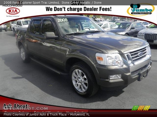 2008 Ford Explorer Sport Trac Limited in Stone Green Metallic